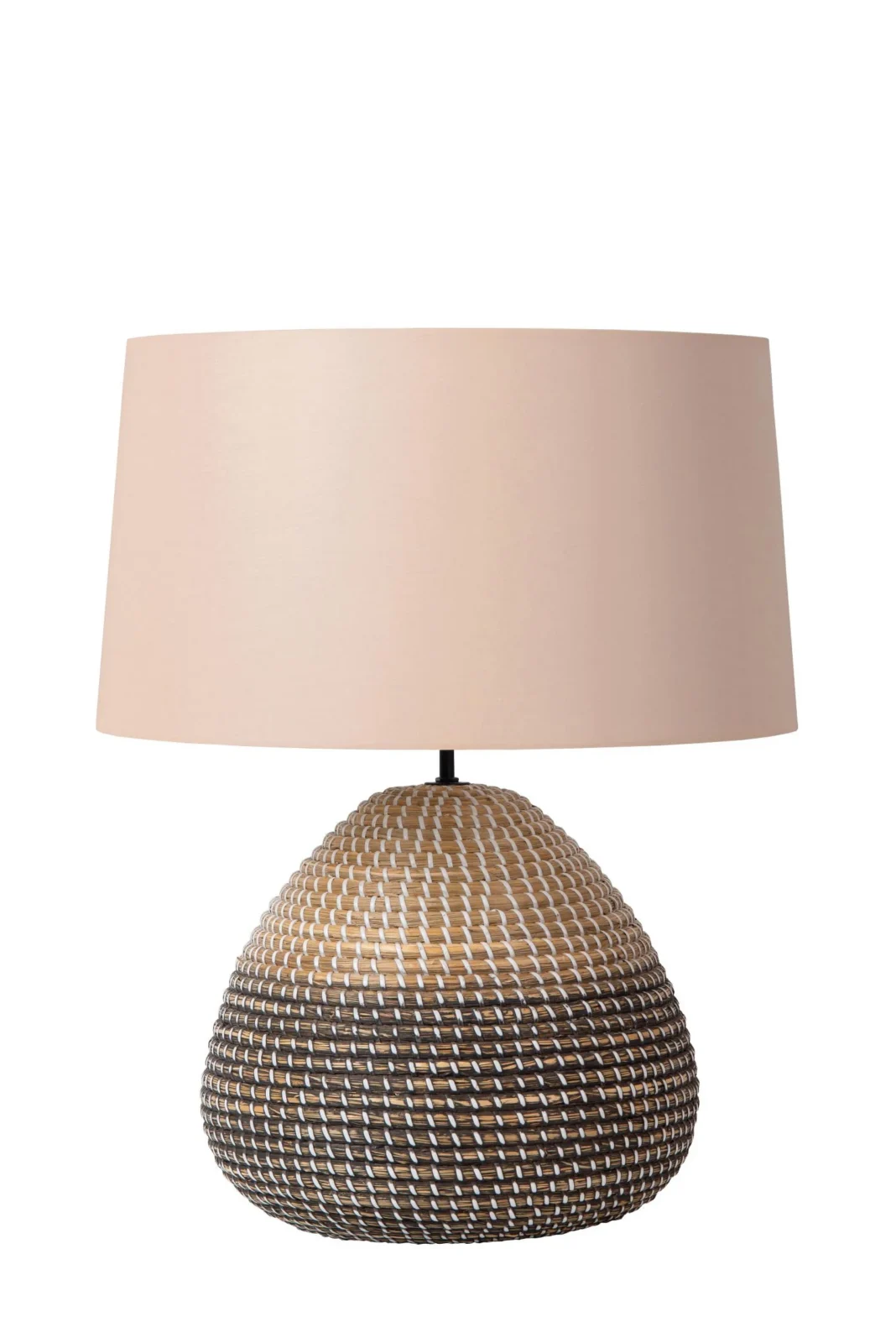 Lucide MADUKA - Stolnu00e1 lampa - u00d8 45 cm - 1xE27 - Prirodzenu00e1 | Pru00e9miovu00e9