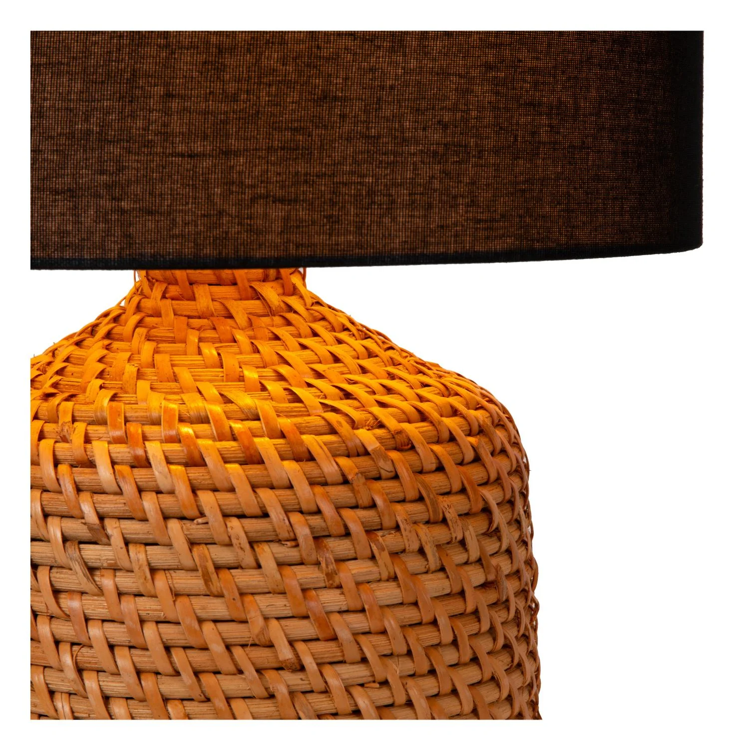 Lucide ARRAH - Stolnu00e1 lampa - u00d8 35 cm - 1xE27 - Prirodzenu00e1 | Pru00e9miovu00e9