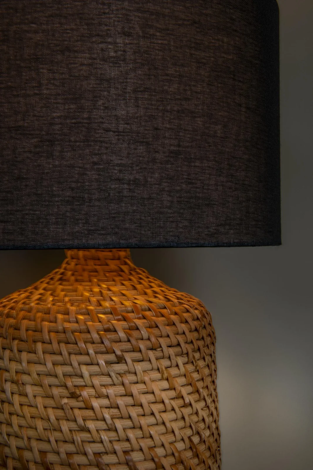Lucide ARRAH - Stolnu00e1 lampa - u00d8 35 cm - 1xE27 - Prirodzenu00e1 | Pru00e9miovu00e9