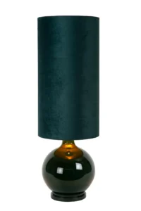 Lucide ESTERAD - Stojacia lampa - u00d8 34 cm - 1xE27 - Zelenu00e1