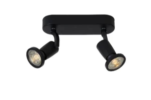 Lucide JASTER-LED - Stropnu00e9 reflektory - LED - GU10 - 2x5W 2700K - u010dierna