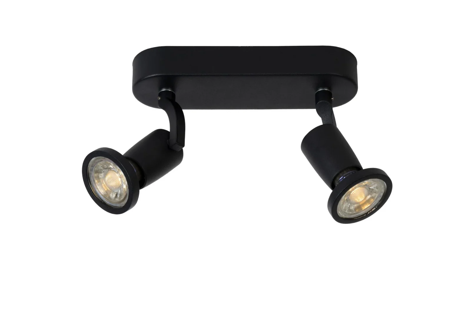 Lucide JASTER-LED - Stropnu00e9 reflektory - LED - GU10 - 2x5W 2700K - u010dierna