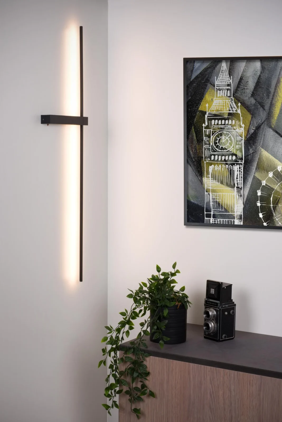 Lucide SEGIN - Nu00e1stennu00e9 svetlo - LED - 1x10W 2700K - u010dierna