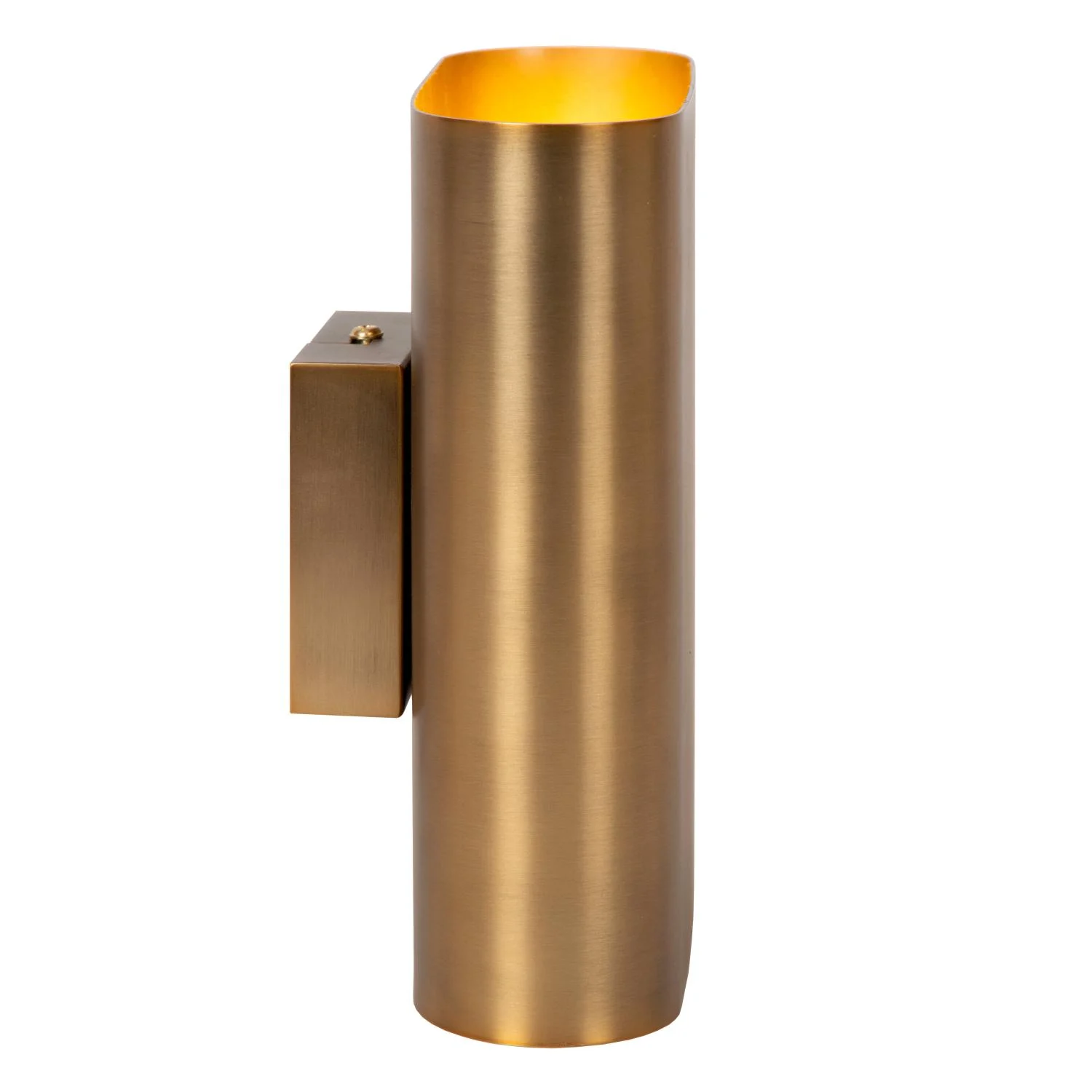 Lucide OVALIS - Nu00e1stennu00e9 svetlo - 2xE14 - Matt Gold / Brass