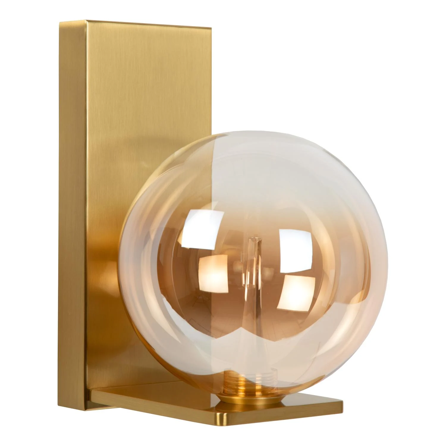 Lucide GISELA - Nu00e1stennu00e9 svetlo - LED Dim. - 1x5,8W 2700K - S vymeniteu013enu00fdm LED modulom - jantu00e1rovu00e1 - Premium