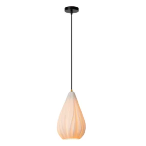 Lucide CINZIA - Zu00e1vesnu00e9 svetlo - u00d8 18,3 cm - 1xE27 - biela
