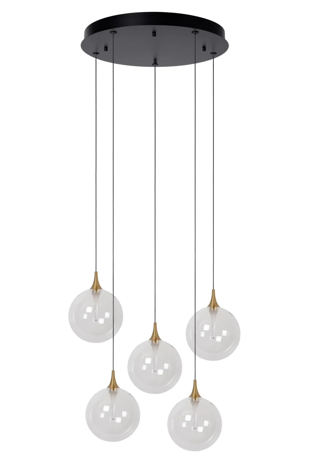 Lucide GISELA - zu00e1vesnu00e9 svetlo - u00d8 48 cm - LED tlmenu00e9 - 5x3,8W 2700K - priehu013eadnu00e9 | Pru00e9miovu00e9