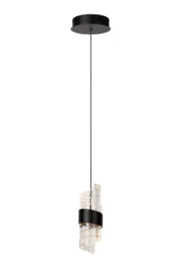 Lucide KLIGANDE - zu00e1vesnu00e9 svetlo - u00d8 13 cm - LED - 1x9W 2700K - u010dierna