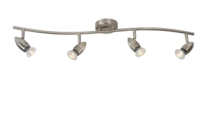 Lucide CARO-LED - Stropnu00e9 reflektory - LED - GU10 - 4x5W 2700K - Satin Chrome -