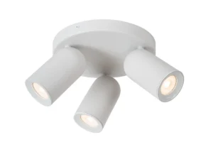 Lucide PUNCH - Stropnu00e9 reflektory - u00d8 21 cm - 3xGU10 - biela