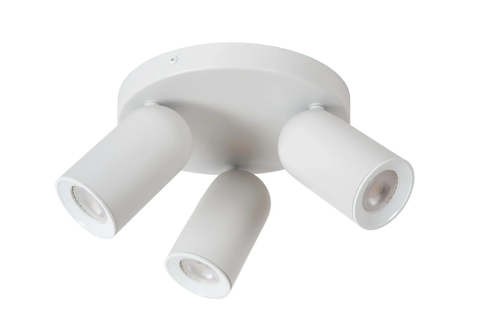 Lucide PUNCH - Stropnu00e9 reflektory - u00d8 21 cm - 3xGU10 - biela
