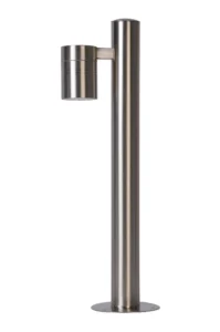 Lucide ARNE-LED - Stu013apikovu00e9 svetlo - u00d8 6,3 cm - LED - GU10 - 1x5W 2700K - IP44 - Satin Chrome