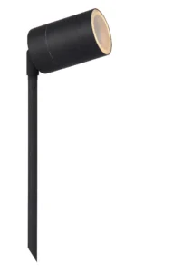 Lucide ARNE-LED - Zu00e1hradnu00fd reflektor - u00d8 6,3 cm - LED - GU10 - 1x5W 2700K - IP44 - u010dierna