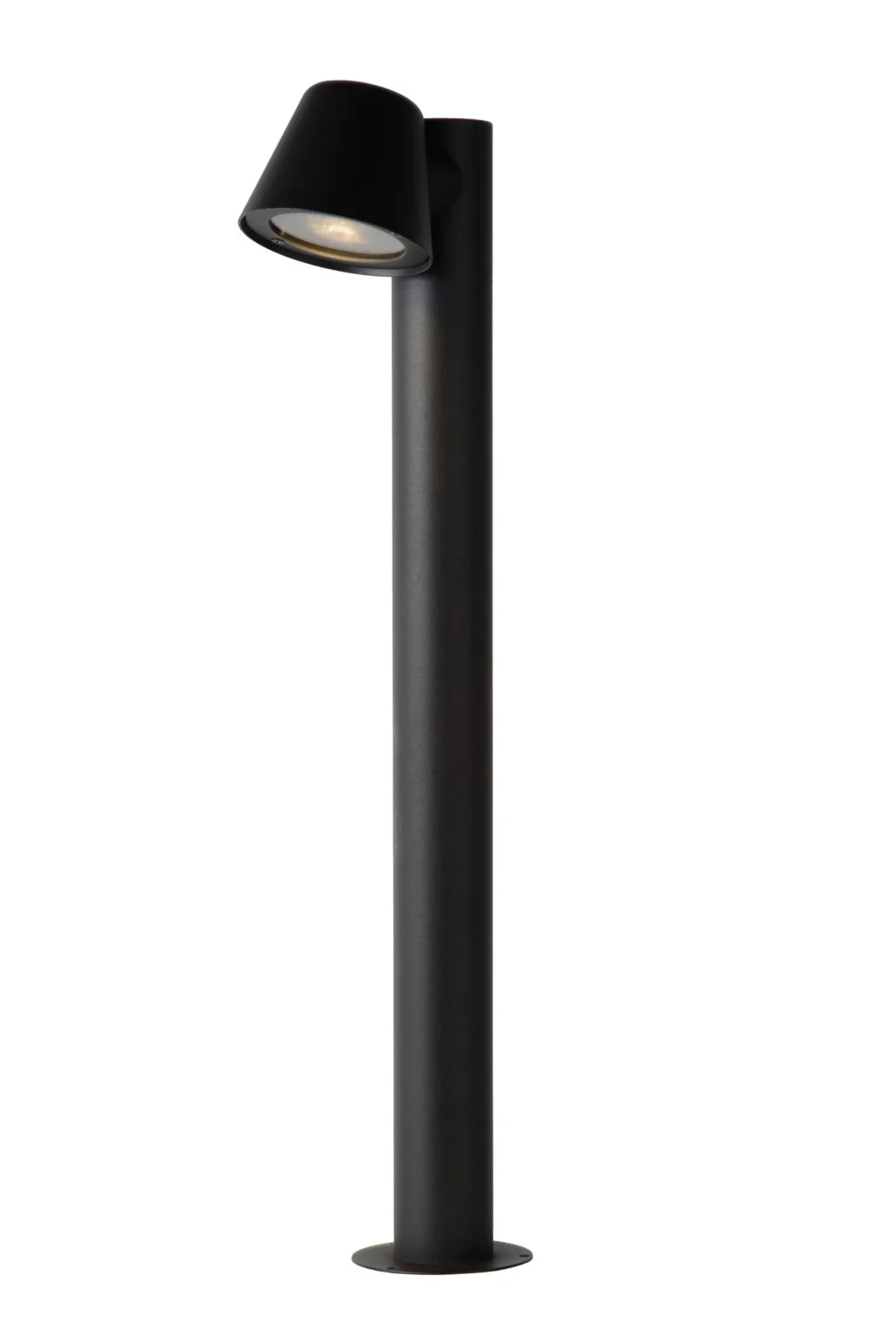 Lucide DINGO-LED - Stu013apikovu00e9 svetlo - LED tlmenu00e9. - GU10 - 1x5W 3000K - IP44 - Antracit