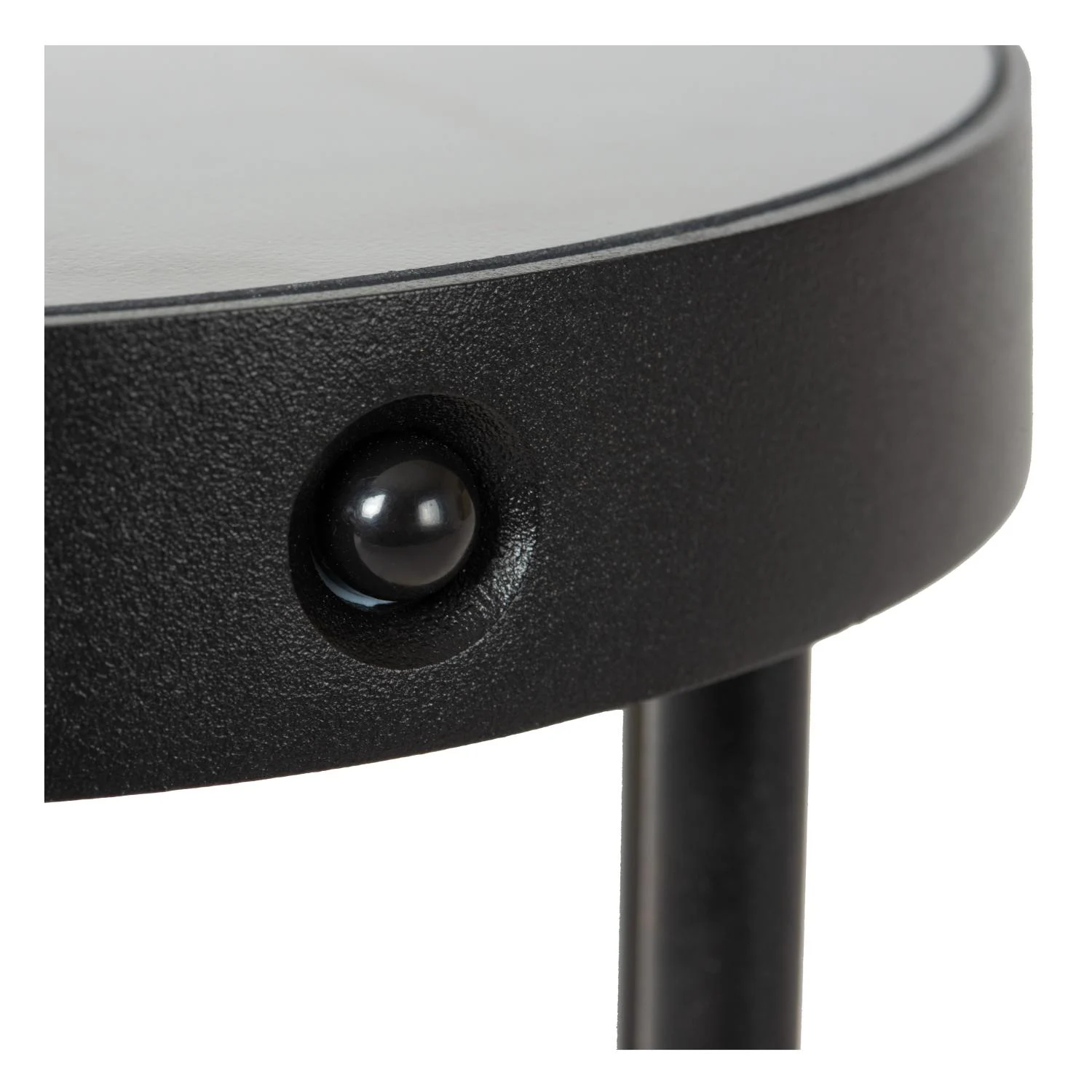 Lucide JACKSON - Stu013apikovu00e9 svetlo - solu00e1rne - u00d8 16 cm - LED tlmenu00e9. - 1x2W 3000K - IP65 - Pohybovu00fd a dennu00fd/nou010dnu00fd senzor - u010dierny