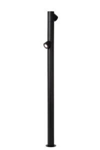 Lucide IBAMBA - svetlo stu013apika - LED - 2x6W 3000K - IP65 - u010dierna