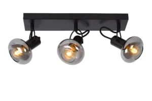 Lucide MADEE - Stropnu00e9 reflektory - 3xE14 - u010cierne