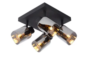 Lucide ALION - Stropnu00e9 reflektory - 4xE14 - u010cierne