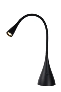 Lucide ZOZY - stolnu00e1 lampa - LED 3 StepDim - 1x4W 3000K - u010dierna