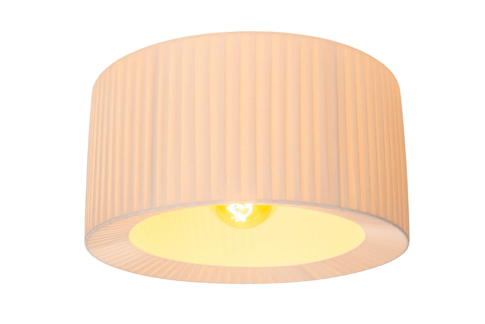 Lucide FOLD - Zapustenu00e9 stropnu00e9 svetlo - u00d8 40 cm - 1xE27 - biela