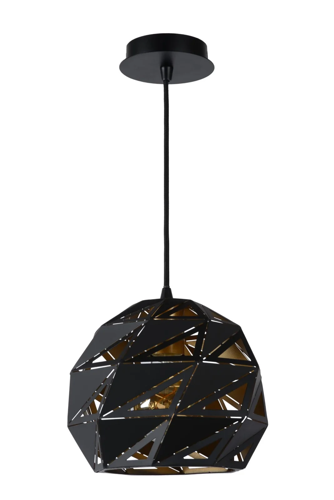 Lucide MALUNGA - Zu00e1vesnu00e9 svetlo - u00d8 25 cm - 1xE27 - u010dierne