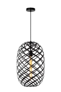 Lucide WOLFRAM - zu00e1vesnu00e9 svetlo - u00d8 32 cm - 1xE27 - u010dierne