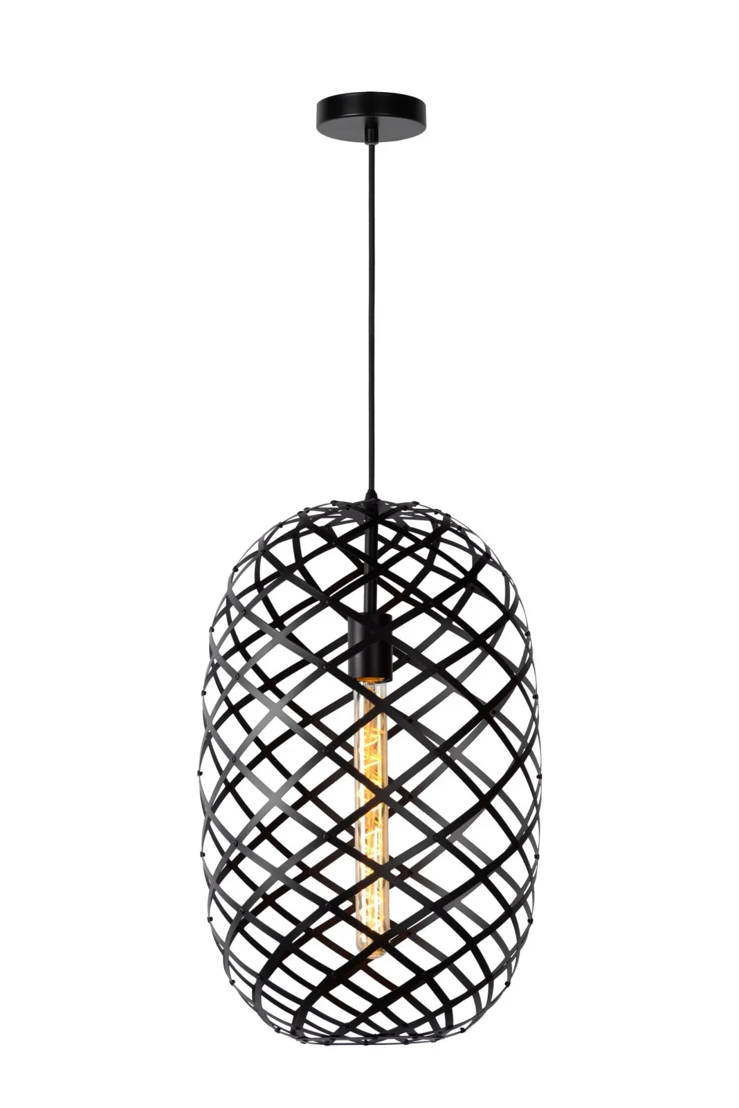 Lucide WOLFRAM - zu00e1vesnu00e9 svetlo - u00d8 32 cm - 1xE27 - u010dierne