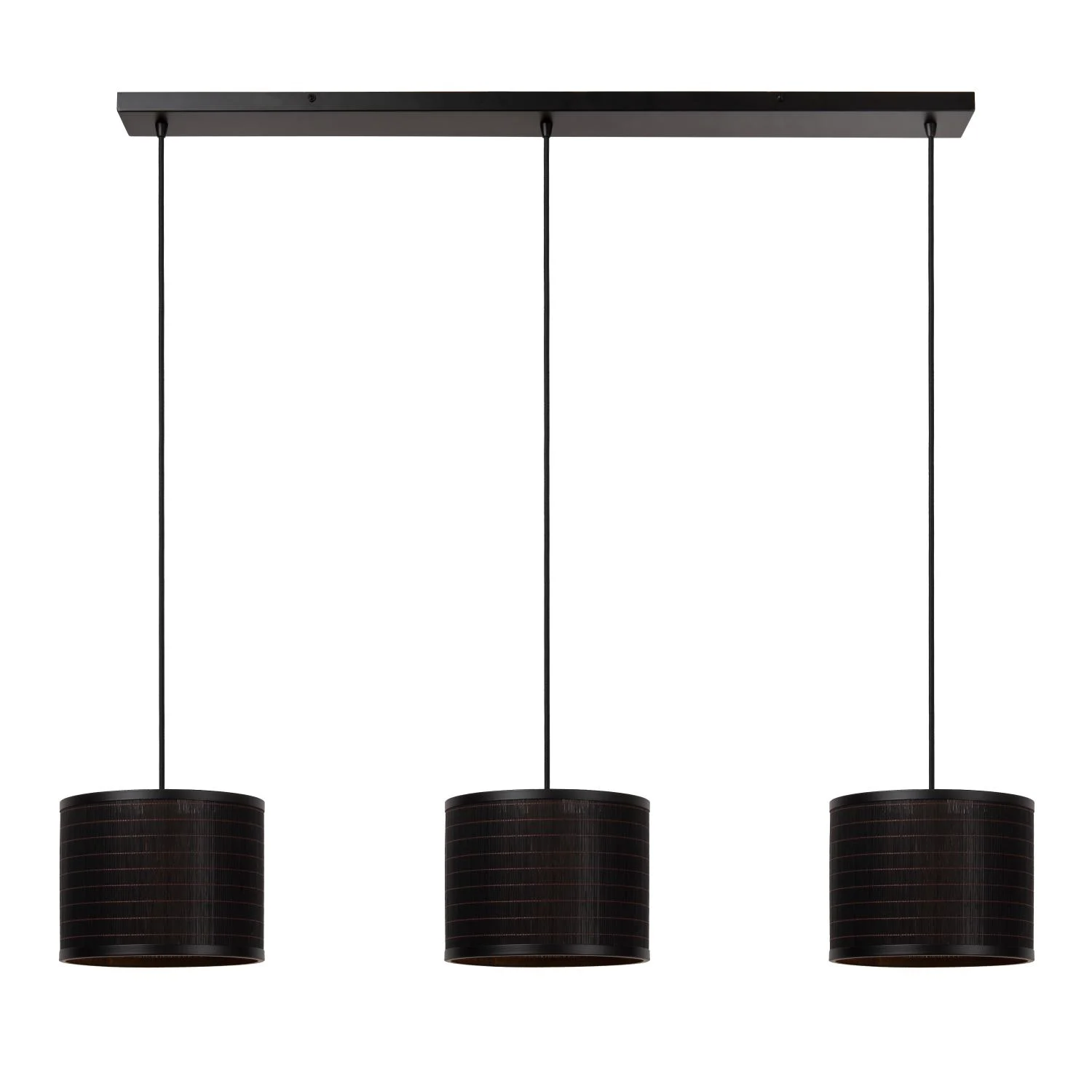 Lucide TAGALOG - Zu00e1vesnu00e9 svetlo - u00d8 40 cm - 3xE27 - u010cierna | Essential