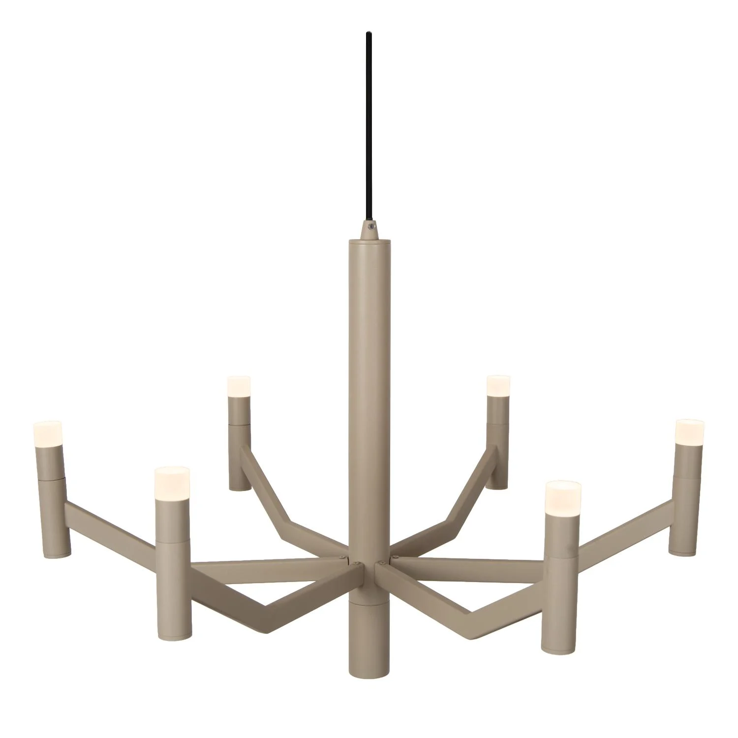 Lucide WELLINGTON - Zu00e1vesnu00e9 svetlo - u00d8 60 cm - LED Dim. - G9 - 2700K - Taupe - Vibes