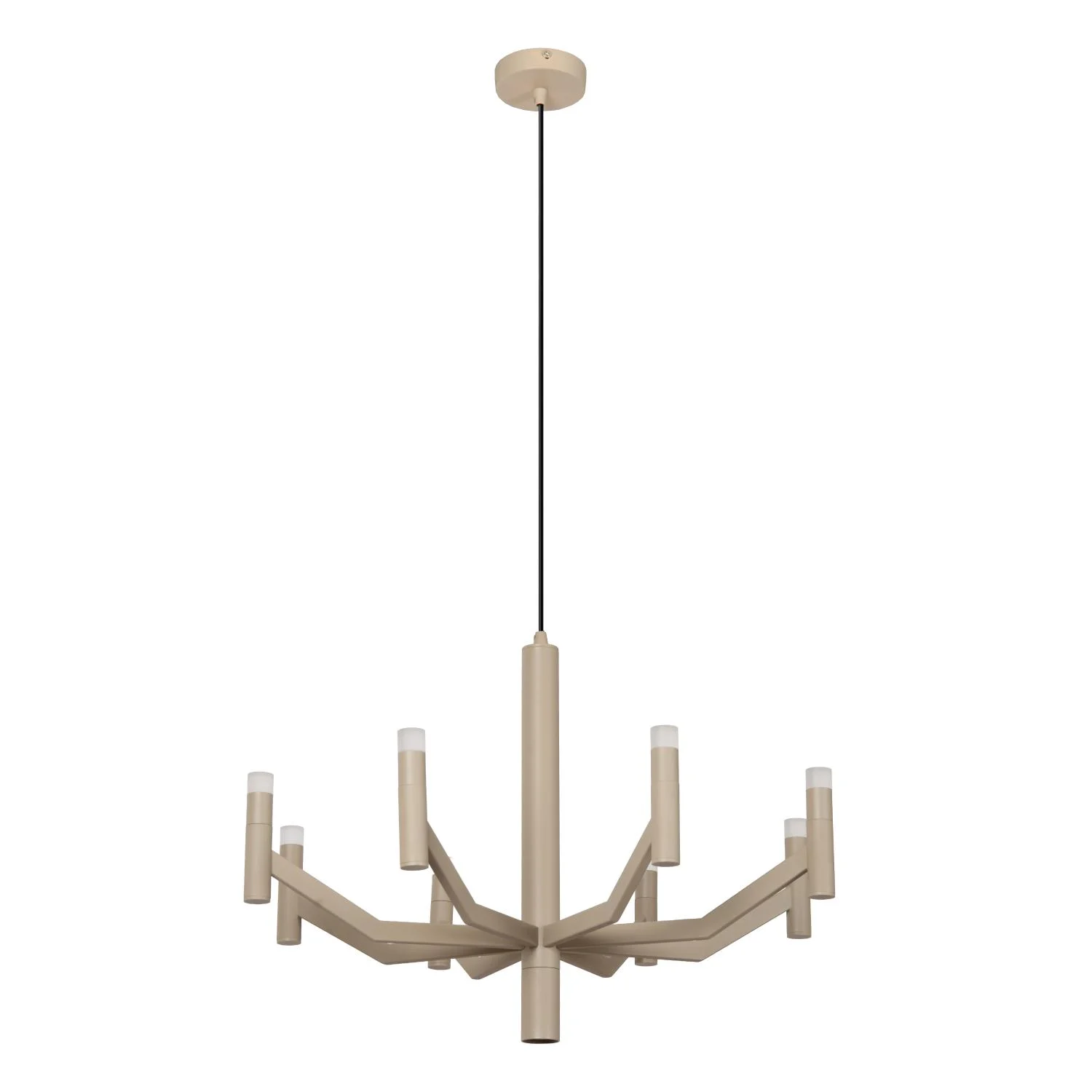 Lucide WELLINGTON - Zu00e1vesnu00e9 svetlo - u00d8 80 cm - LED Dim. - G9 - 2700K - Taupe - Vibes