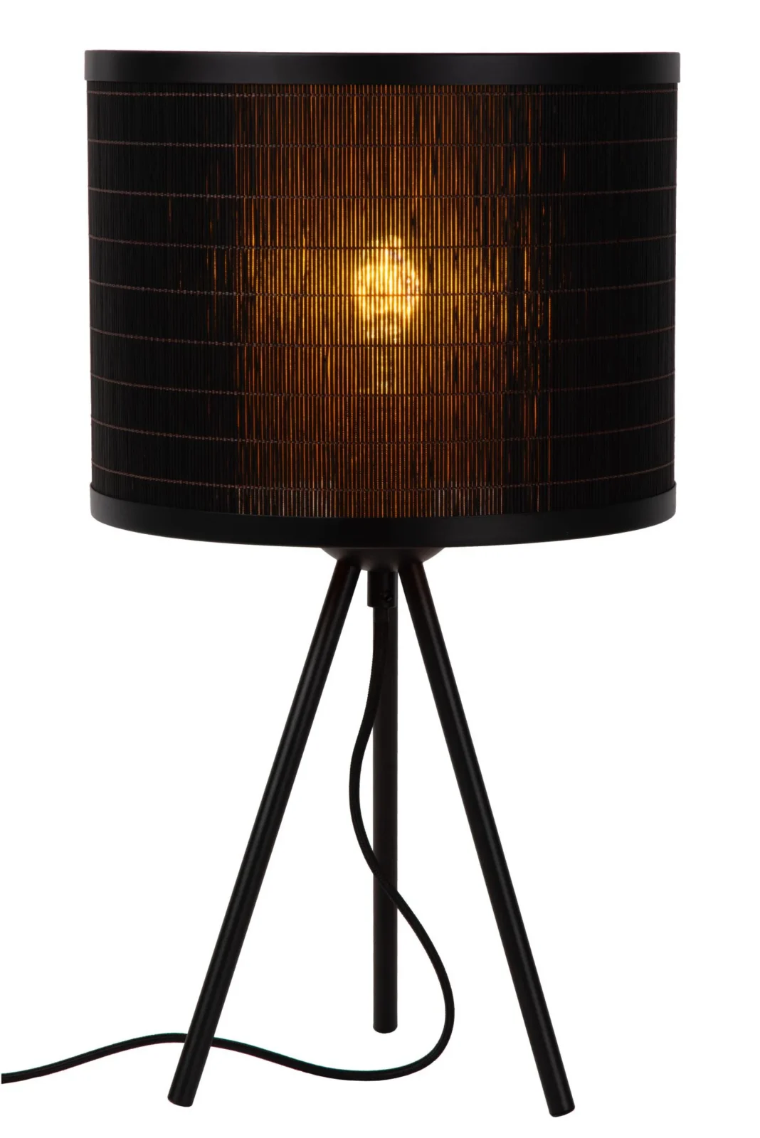 Lucide TAGALOG - Stolnu00e1 lampa - u00d8 26 cm - 1xE27 - u010dierna