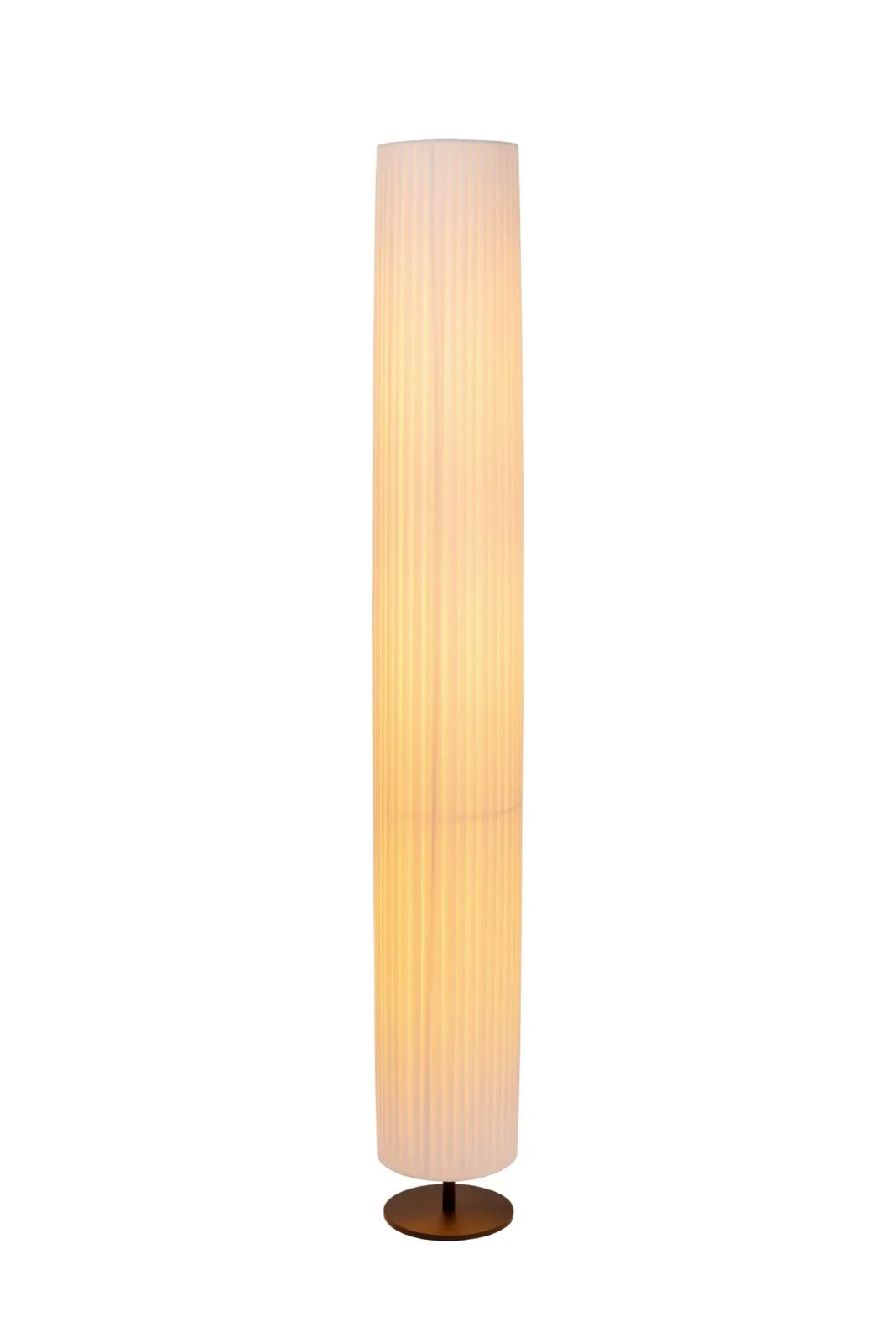 Lucide FOLD - Stojacia lampa - u00d8 20 cm - 3xE27 - biela