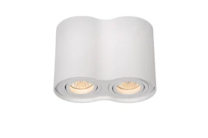 Lucide TUBE - stropnu00e9 reflektory - 2xGU10 - biela