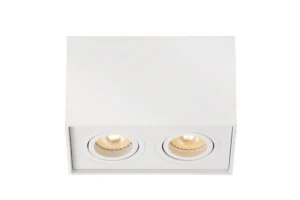 Lucide TUBE - stropnu00e9 reflektory - 2xGU10 - biela