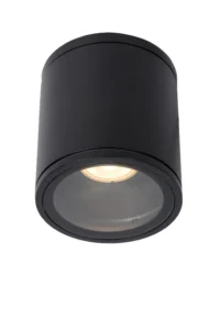 Lucide AVEN - Stropnu00e9 reflektory Ku00fapeu013eu0148a - u00d8 9 cm - 1xGU10 - IP65 - u010cierna