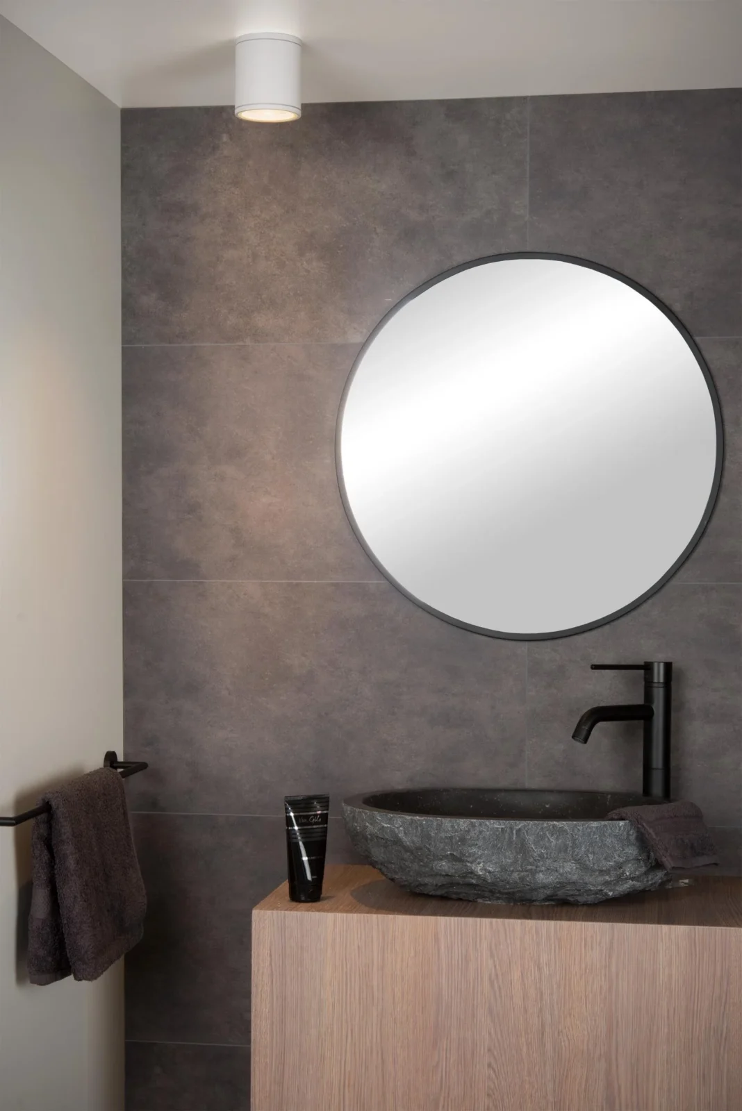 Lucide AVEN - Stropnu00e9 reflektory Ku00fapeu013eu0148a - u00d8 9 cm - 1xGU10 - IP65 - biela