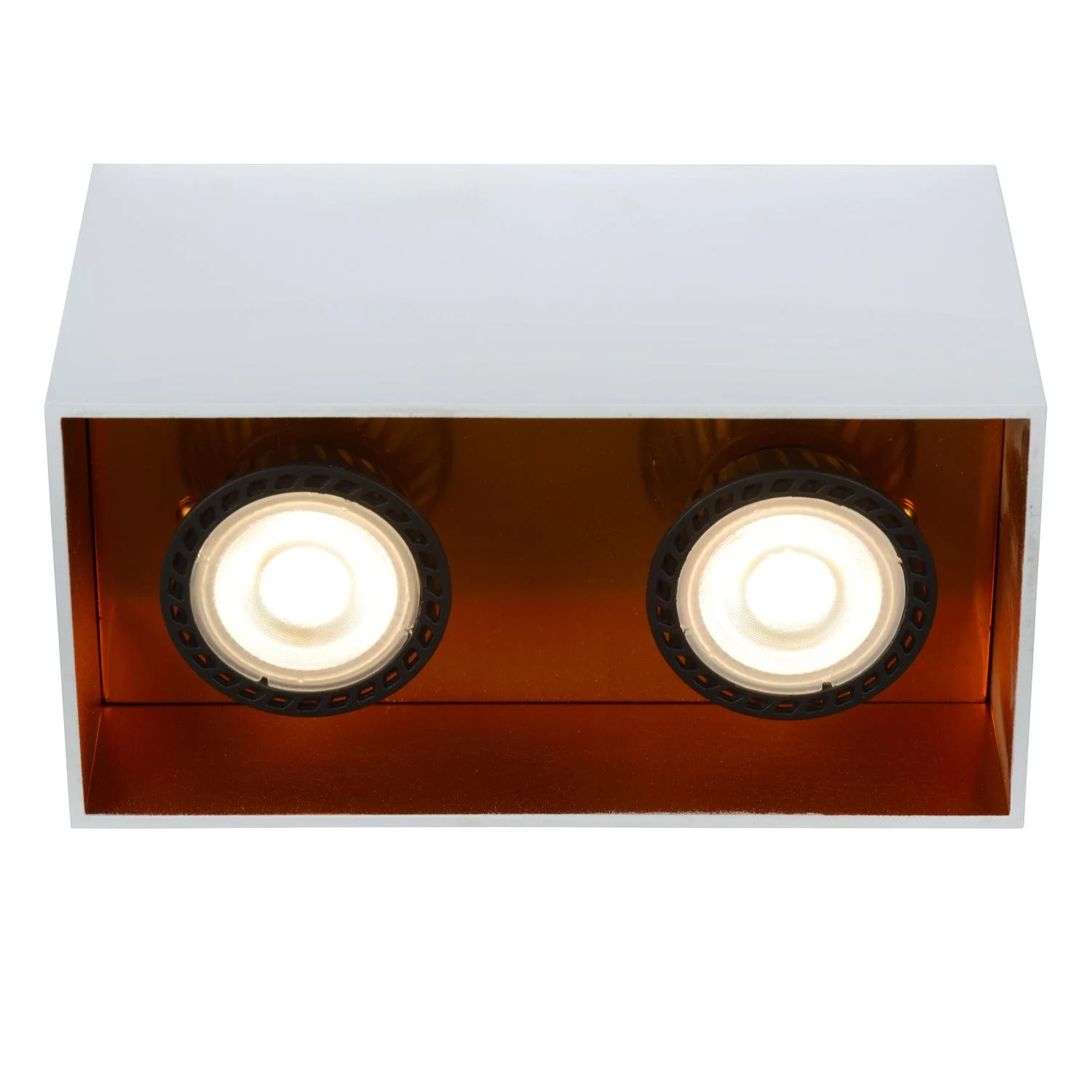 Lucide BIDO - Stropnu00e9 reflektory - 2xGU10 - biela