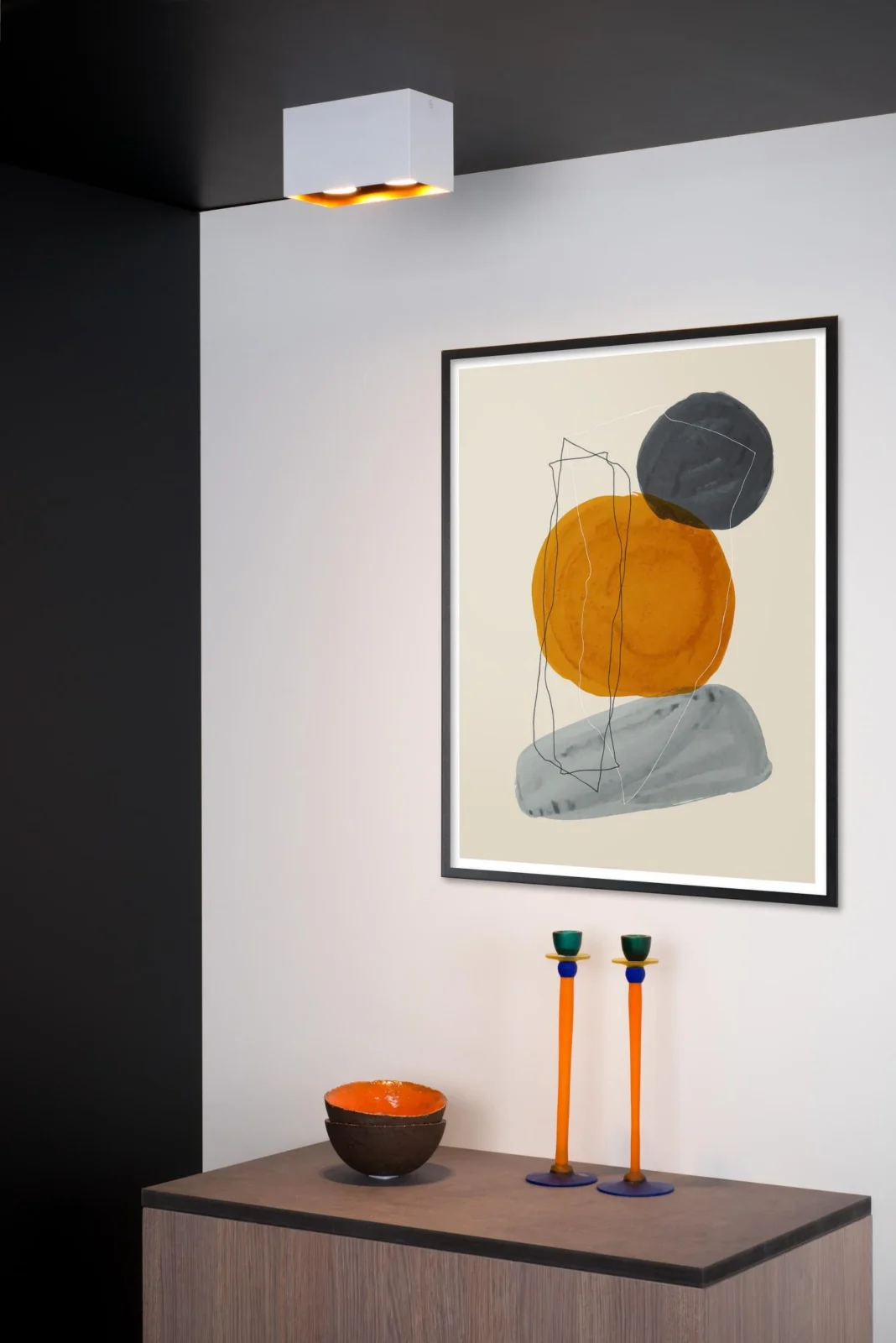 Lucide BIDO - Stropnu00e9 reflektory - 2xGU10 - biela