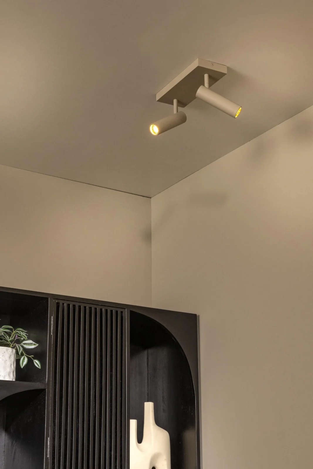 Lucide GRADO - Stropnu00e9 reflektory - 2xGU10 (MR11) - Taupe