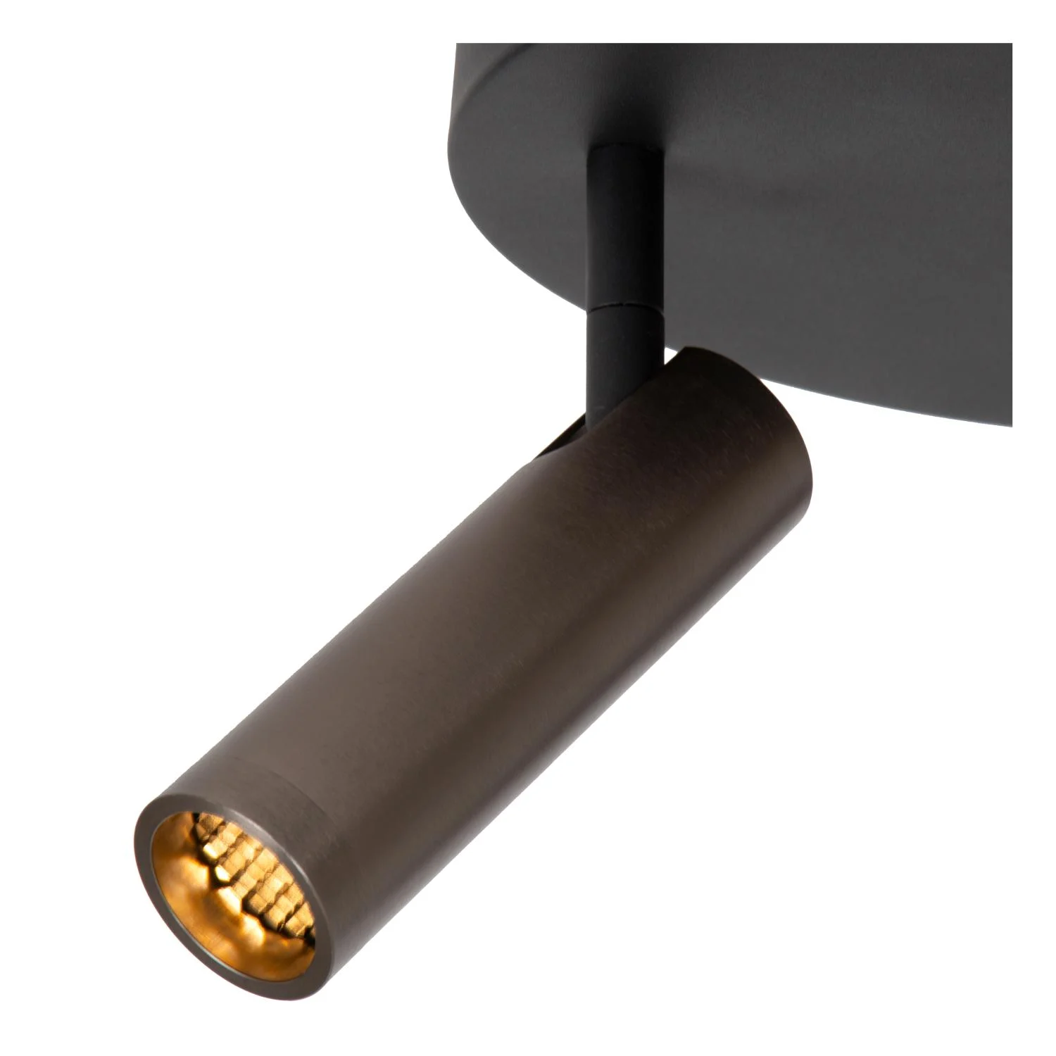 Lucide GRADO - Stropnu00e9 reflektory - u00d8 25 cm - 3xGU10 (MR11) - Sivu00e9 u017eelezo