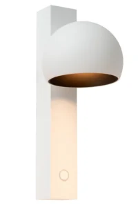 Lucide ESFERA - Nu00e1stennu00e9 svetlo - LED tlmenu00e9. - 1x9W 2700K - biela | Pru00e9miovu00e9