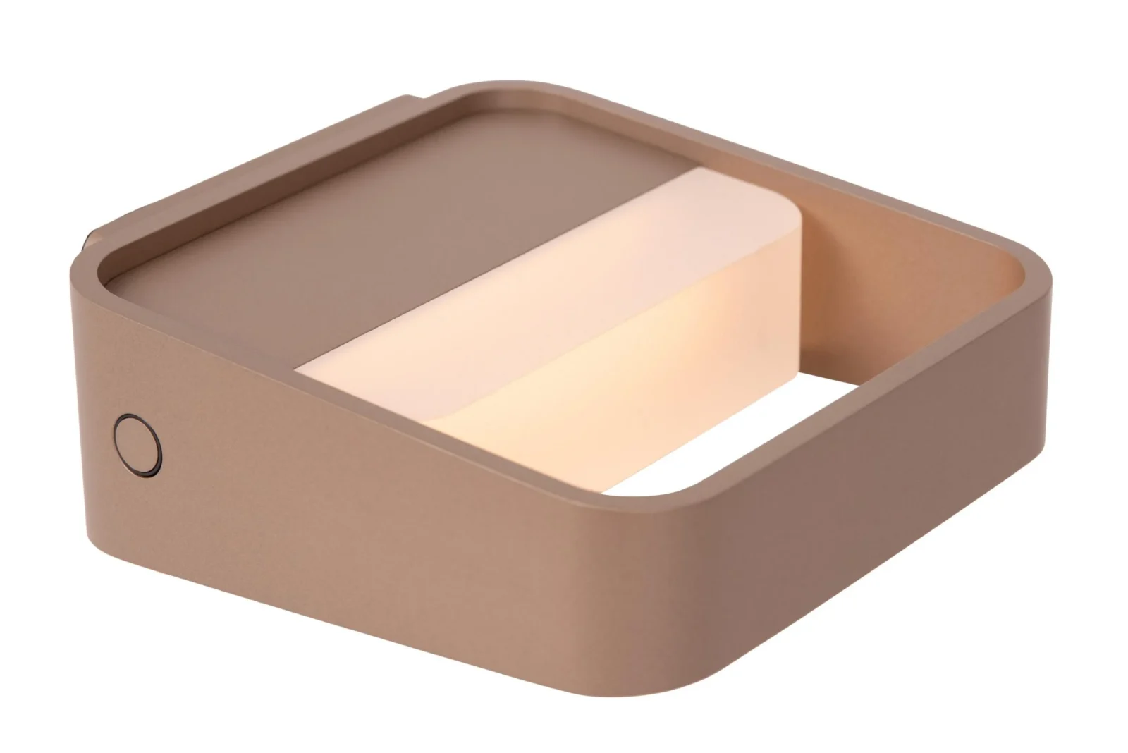 Lucide SILVI - Nabu00edjateu013enu00e9 nu00e1stennu00e9 svetlo - Batu00e9riovu00fd balu00edk - LED tlmenu00e1 - 1x3,7W 2700K - Ku00e1va | Pru00e9miovu00e9