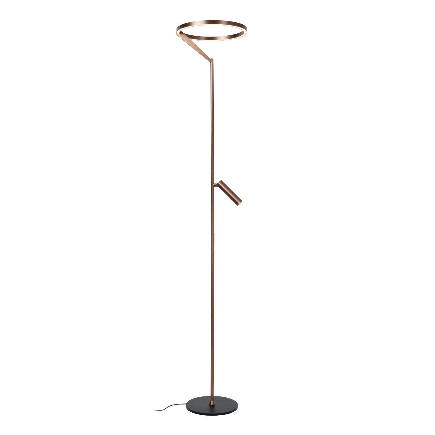 Lucide POTLESK - Stojacia lampa - u00d8 33 cm - LED tlmenu00e1 - CCT - 2700K/4000K - Ku00e1va | Pru00e9miovu00e9