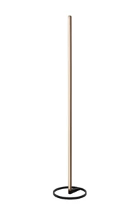 Lucide BRAGA - Stojaca lampa - u00d8 30 cm - LED tlmenu00e1. - CCT - 1x22W 2700K/4000K - Ku00e1va | Pru00e9miovu00e9