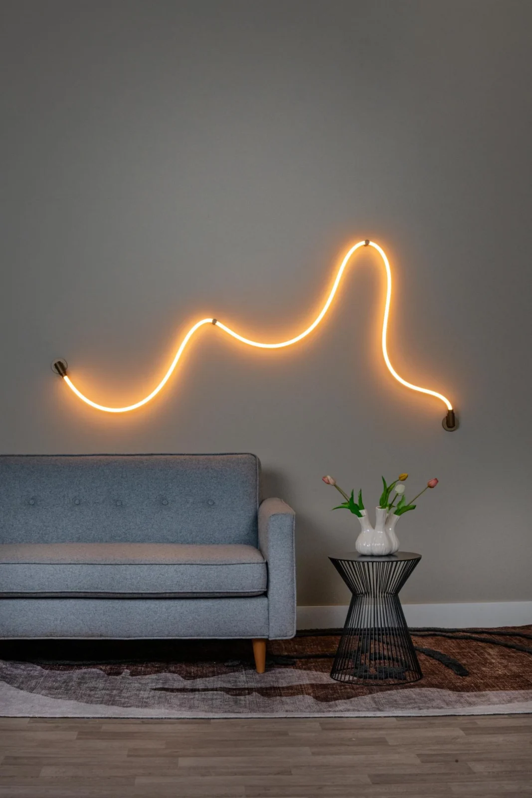 Lucide JANDERIN - Nu00e1stennu00e9 svetlo - LED tlmenu00e9. - CCT - 1x48W 2200K/3300K - Senzor ruu010dnu00e9ho vlnenia - Champagne Color | Nu00e1lada