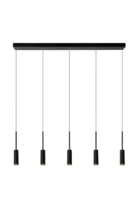Lucide TUBULE - zu00e1vesnu00e9 svetlo - LED - 5x7W 2700K - u010dierne