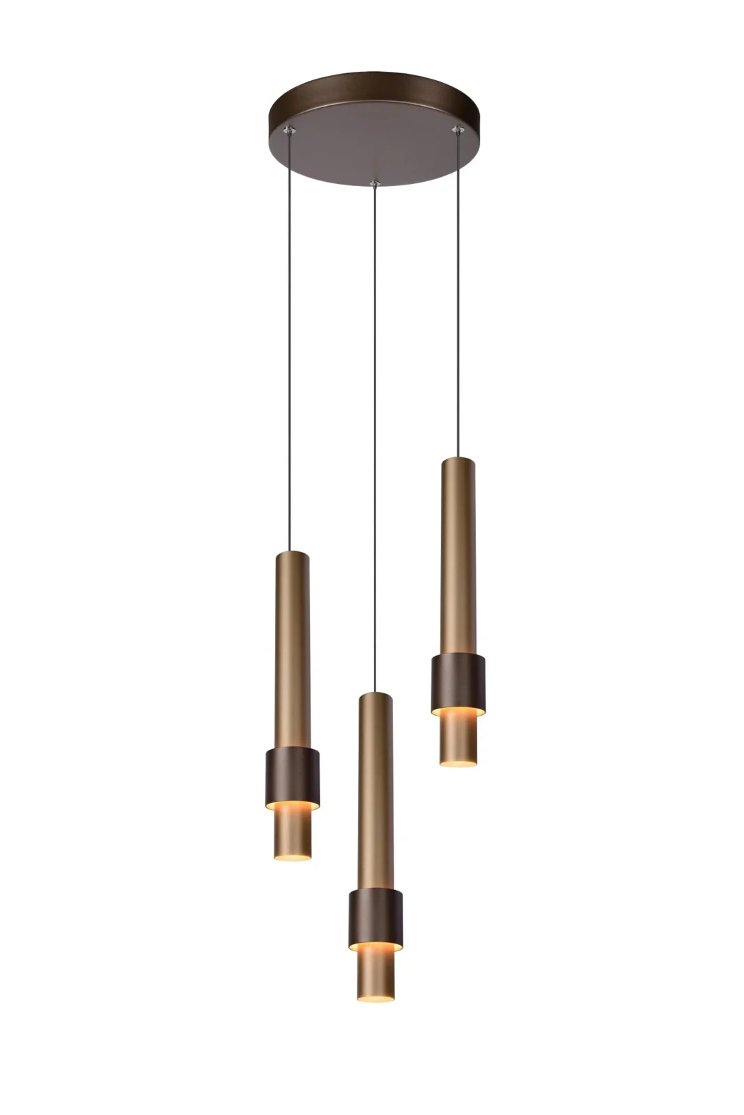Lucide MARGARY - Zu00e1vesnu00e9 svetlo - u00d8 28 cm - LED tlmenu00e9. - 3x4W 2700K - ku00e1va