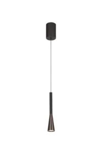Lucide JOAKIM - Zu00e1vesnu00e9 svetlo - u00d8 7,7 cm - LED tlmenu00e9. - CCT - 1x7W 2700K/4000K - s vymeniteu013enu00fdm LED modulom - Coffee | Pru00e9miovu00e9