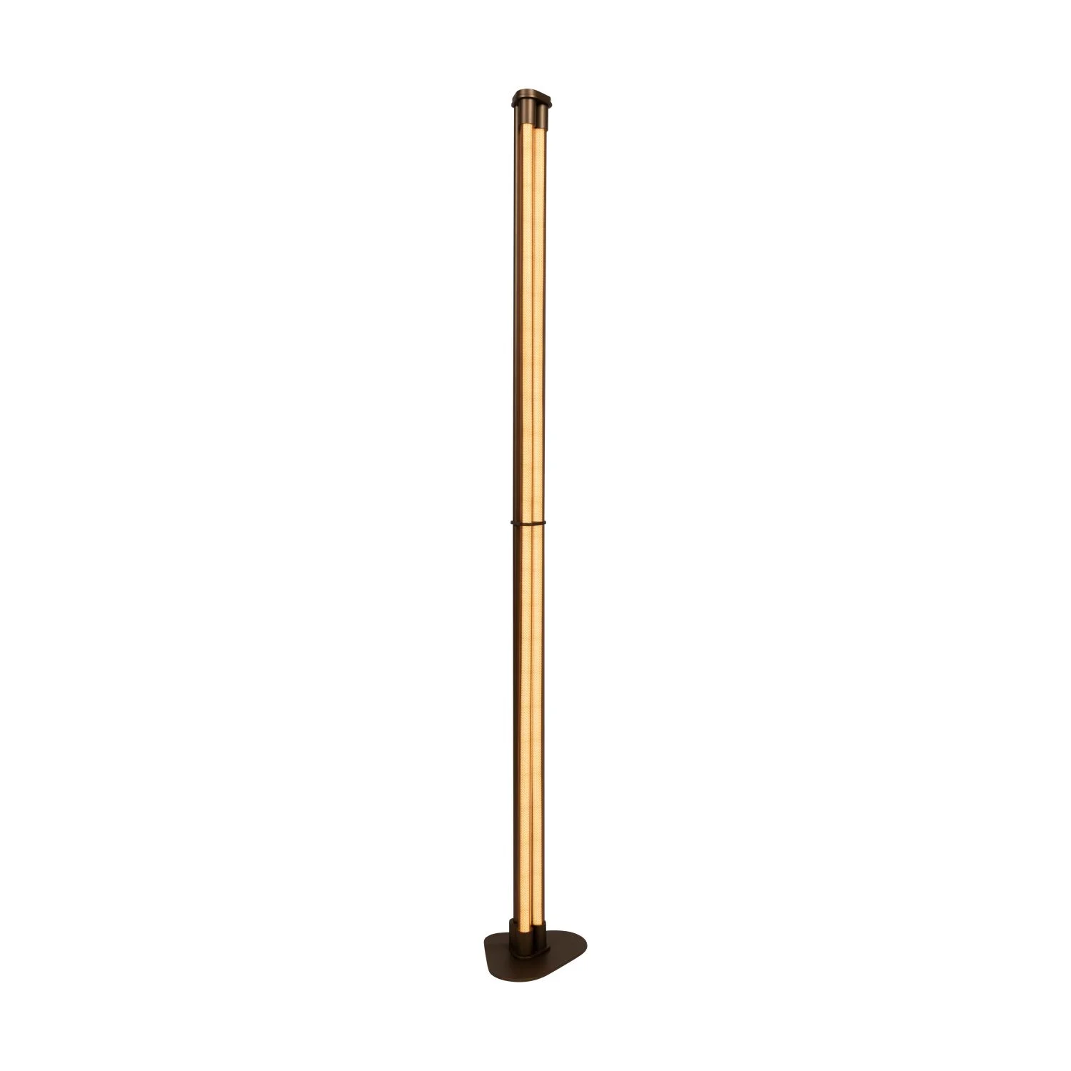 Lucide JANDERIN - Stojacia lampa - LED tlmenu00e1 - CCT - 2x17W 2200K/3300K - senzor ruu010dnu00fdch vu013an - Champagne Color | Nu00e1lada