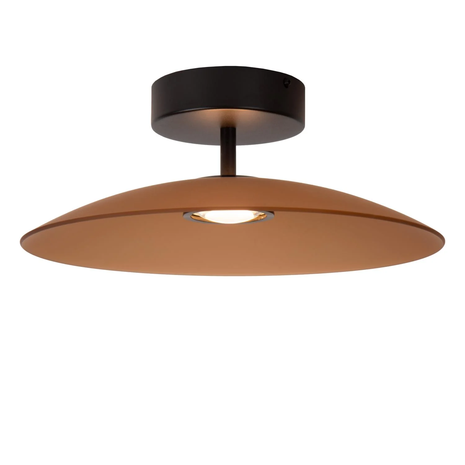 Lucide MENGA - Zapustenu00e9 stropnu00e9 svetlo - u00d8 40 cm - LED tlmenu00e9 - 1x11W 2700K - jantu00e1rovu00e9 | Pru00e9miovu00e9